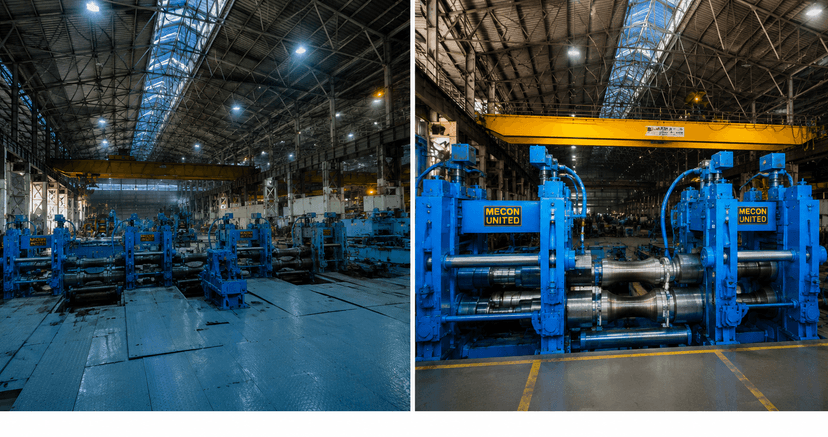 9 (5 NOS 3 HIGH AND 4 NOS 2 HIG  m,H) STAND Hot Rolling Mill