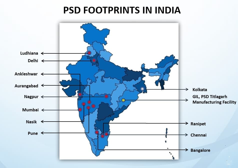 Customer Presence Map